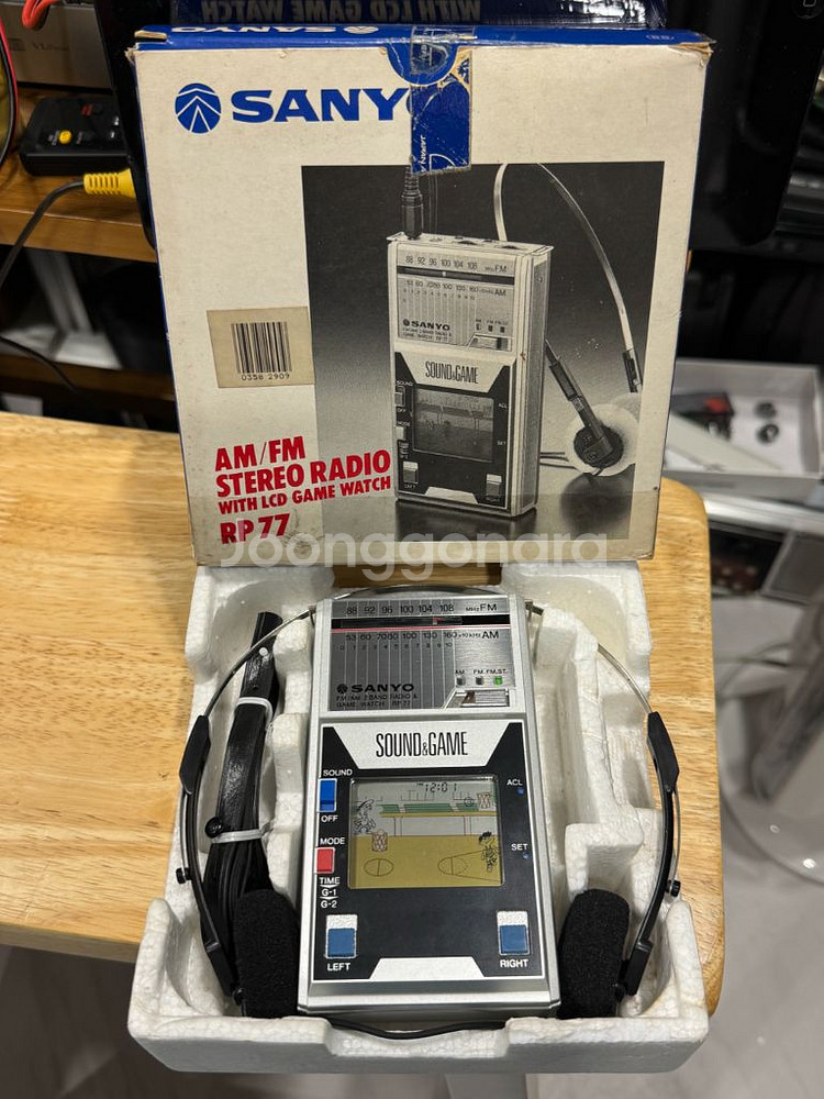 희귀 산요 게임라디오 박스셋 SANYO RP77--0