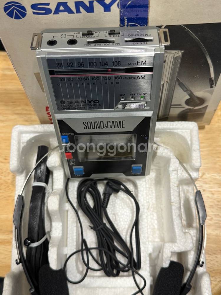 희귀 산요 게임라디오 박스셋 SANYO RP77--3