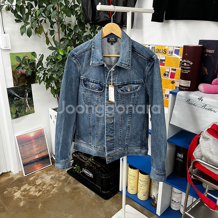 아페쎄 데님자켓 새상품 S--0