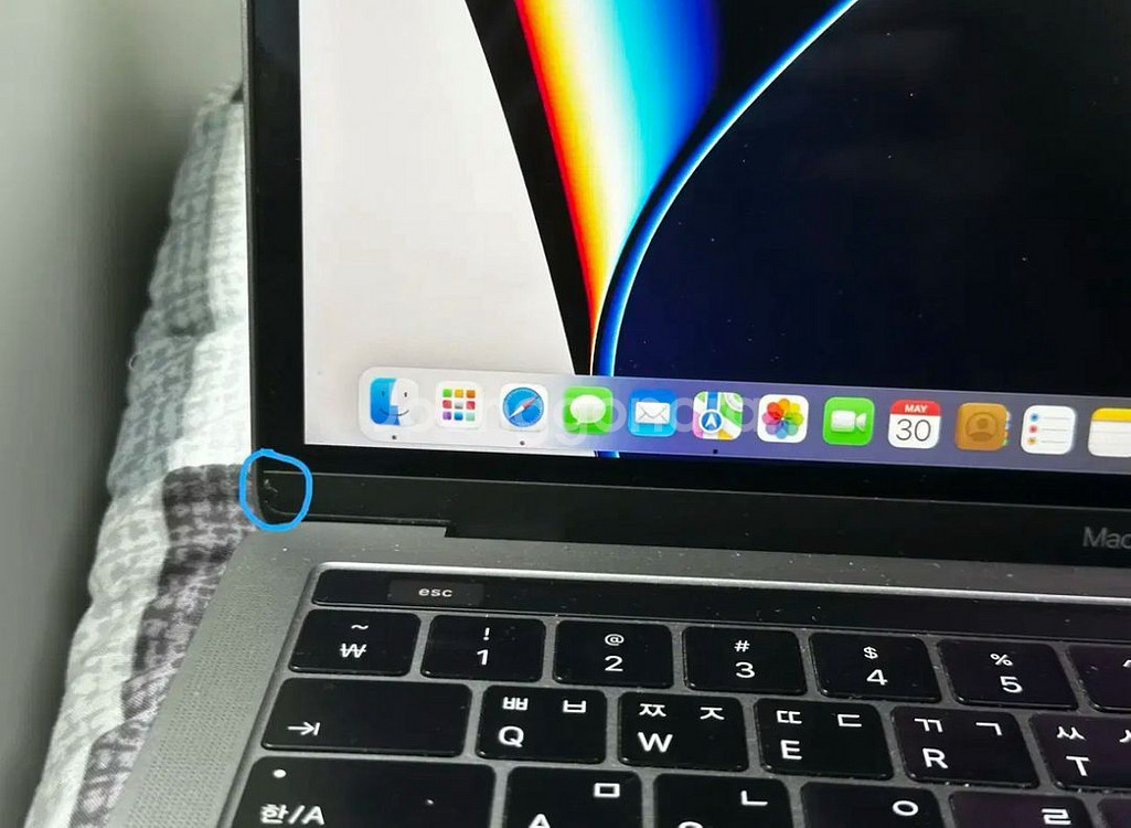 맥북 프로 2019 13인치 16gb SSD 512gb--4