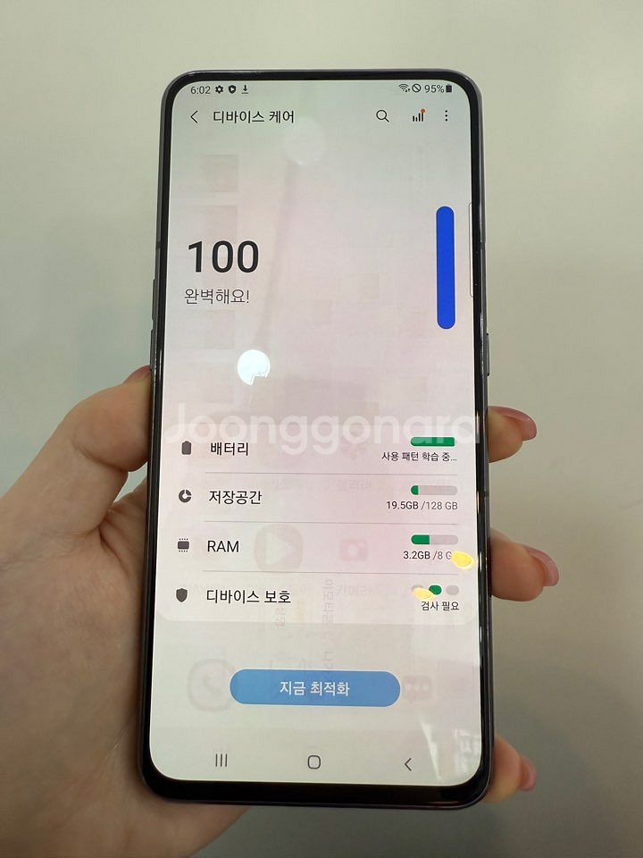 갤럭시A80 128GB 블랙/ Y812--0