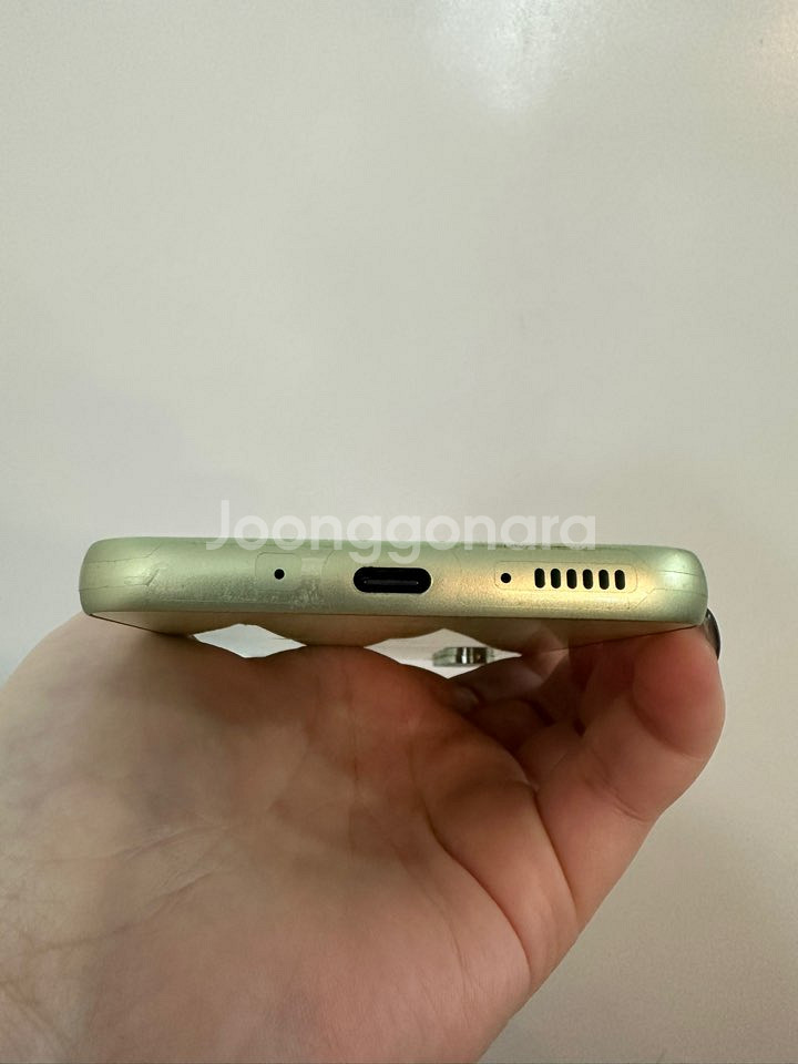 A급/보증기간O)갤럭시퀀텀4 128GB 라임/Y634--3