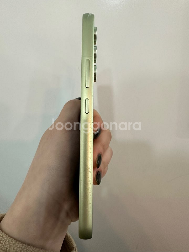 A급/보증기간O)갤럭시퀀텀4 128GB 라임/Y634--5