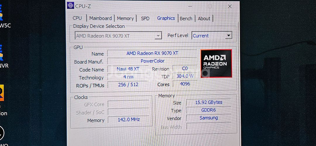파워컬러 RX 9070XT 리퍼--4
