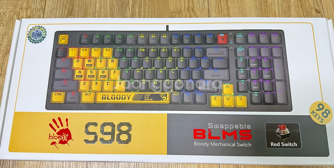 A4Tech Bloody S98 기계식 매크로 키보드--3