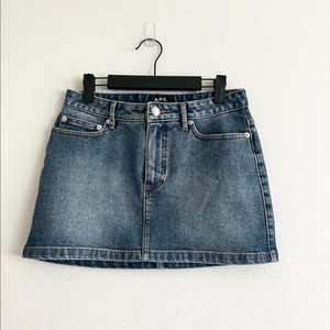 A.P.C. 미니 데님 스커트 36 새상품