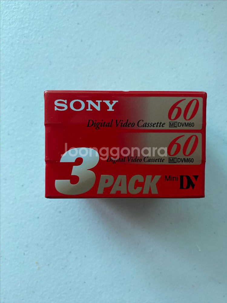 SONY 미니 디지털 비디오 카세트 3팩 (미개봉)--3