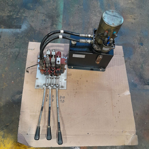 dc24v2kw 유압펌프 3밸프 자작용