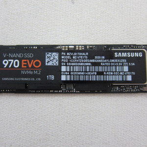 삼성 970 EVO M.2 NVMe 1TB