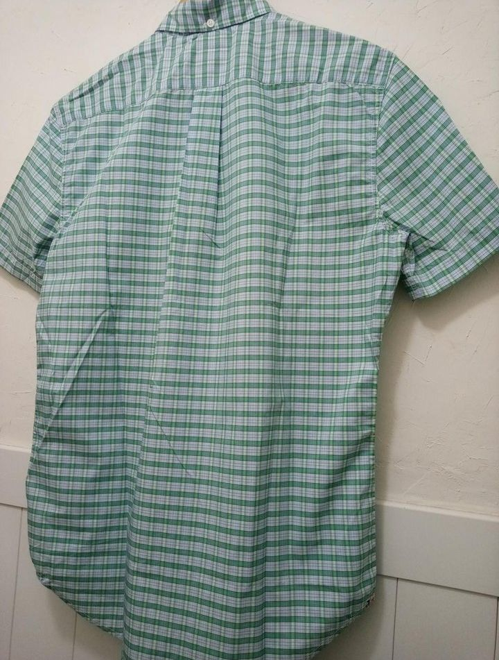 리바이스 반팔 체크 셔츠 M 이미지