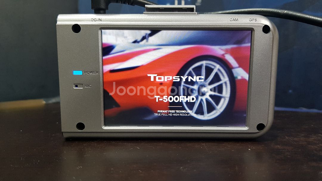 정비된 탑싱크 t500fhd 앞쪽 본체만 판매.--2