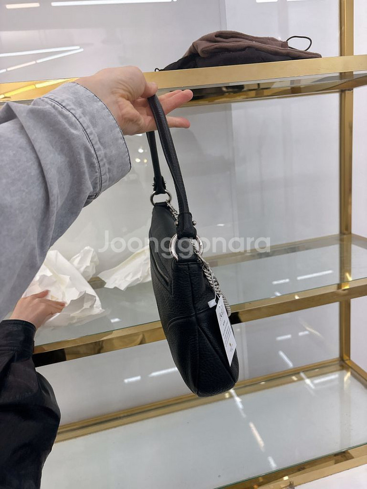 빈티지명품 페레가모 간치니 은장 숄더백가방(상태최상급)--2