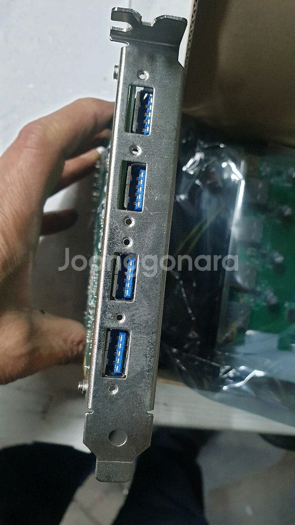 USB 4포트 확장 카드--3