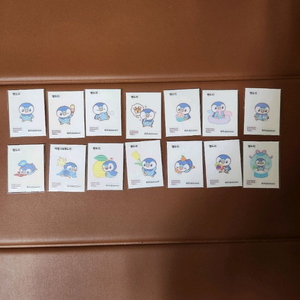 포켓몬 피스 팽도리 띠부씰