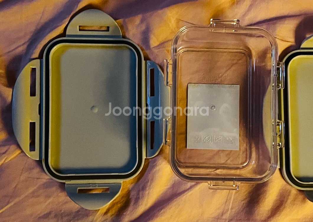 락앤락 스테커블 직사각 그레이 600ml 2개--3