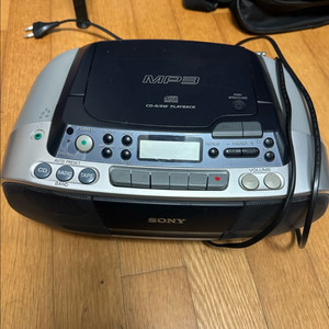 소니 CD 라디오 카세트