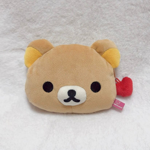 리락쿠마 퐁실 하트 릴패스 카드지갑 동전지갑 인형