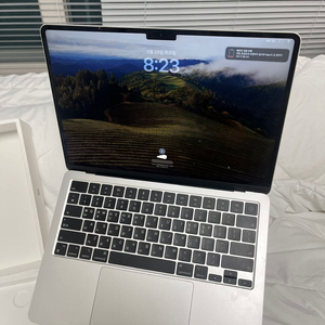 맥북 에어 m3 13 실버 (8gb/256gb)