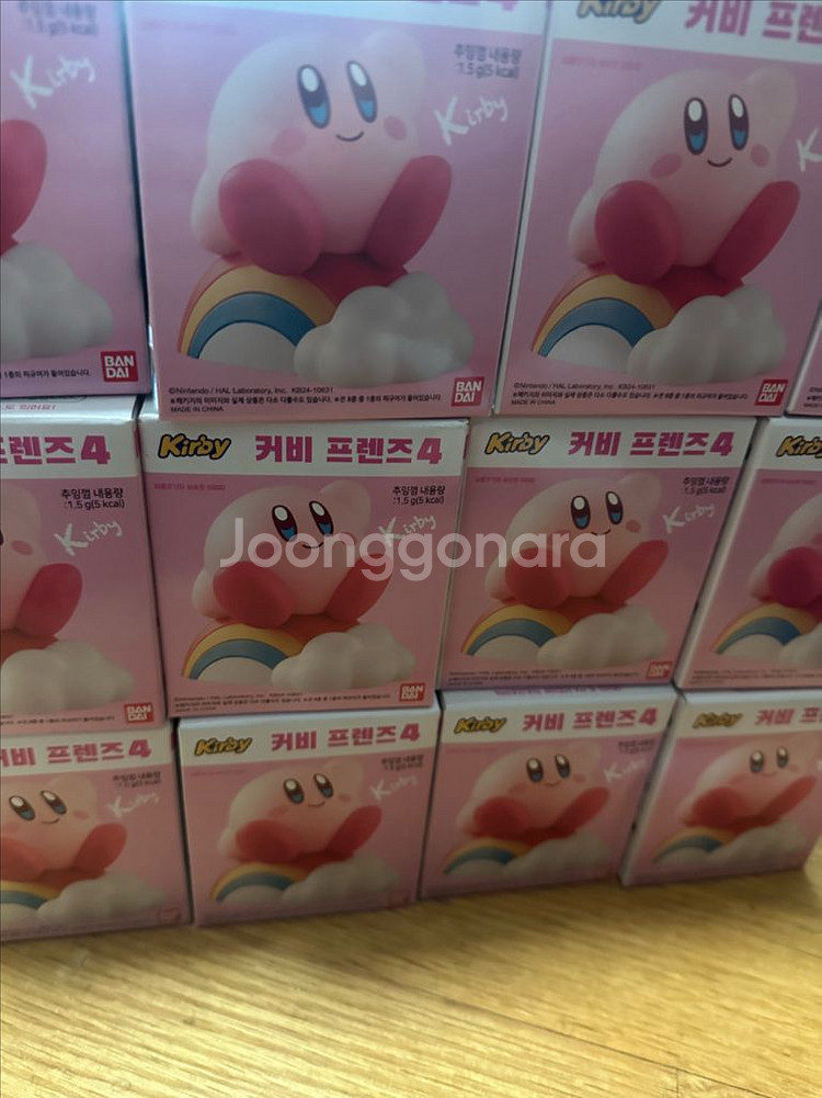 커비 프렌즈4 토이랑 츄잉껌 새상품--1