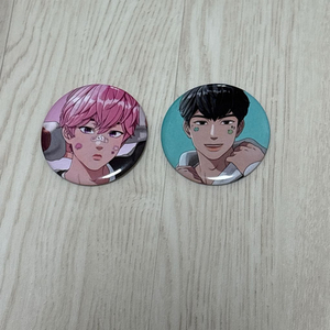 플레이브 xblush 캔뱃지 하민