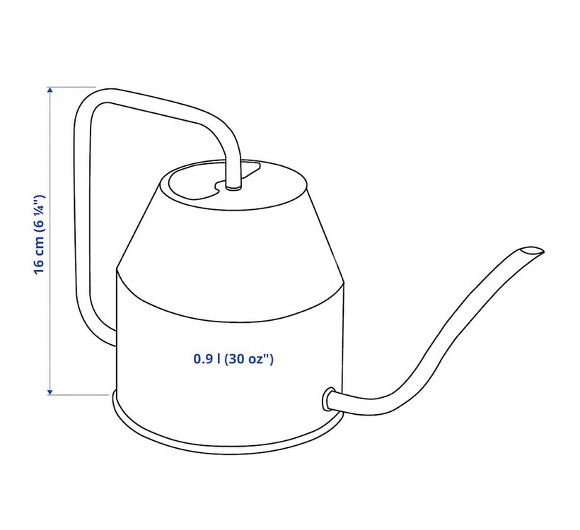 이케아 바텡크라세 물뿌리개 0.9L--6