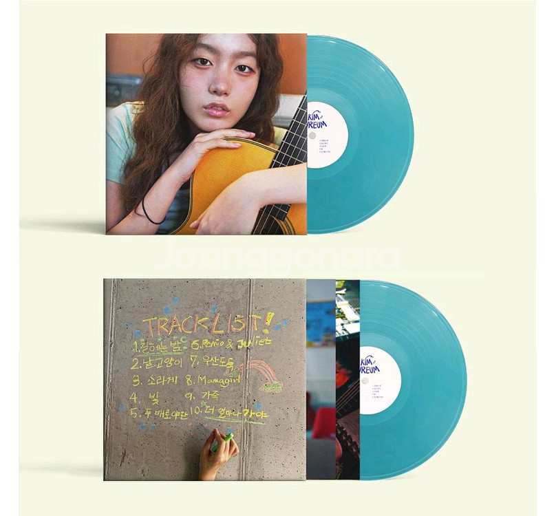 김푸름 lp 사인반 [단순개봉 택포]--0