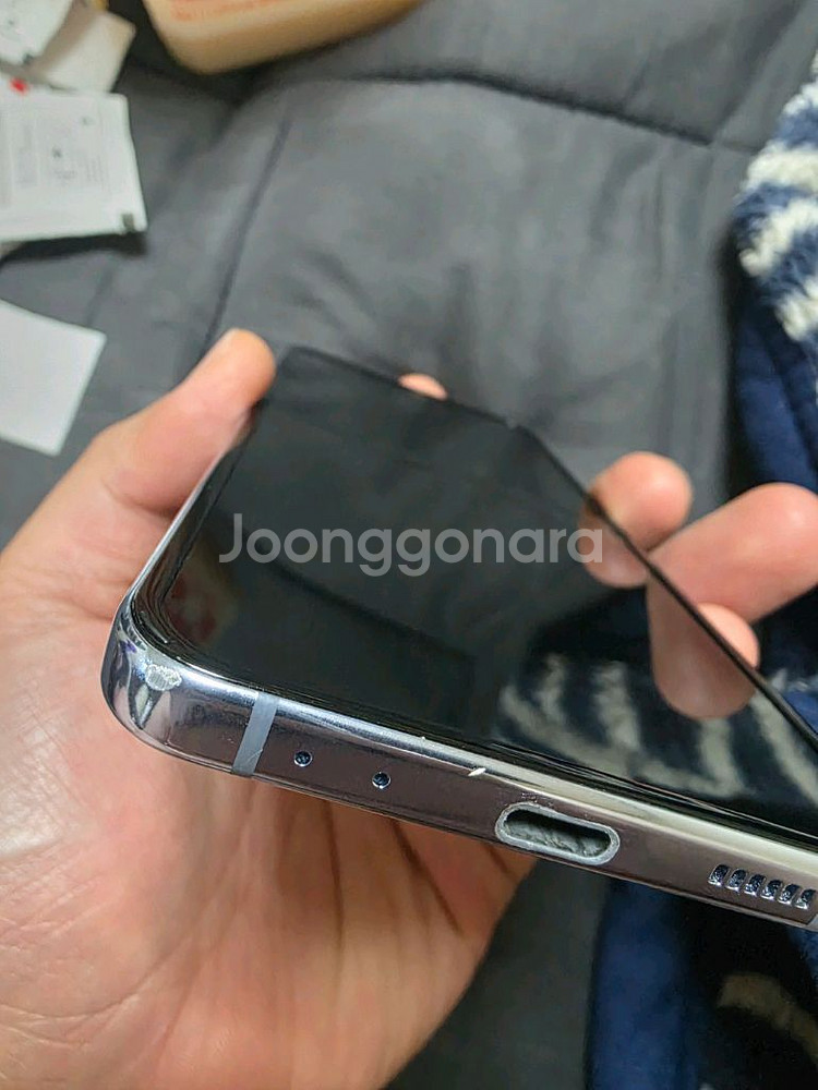 주말특가 갤럭시 Z 플립4 512GB 블루 팝니다--4