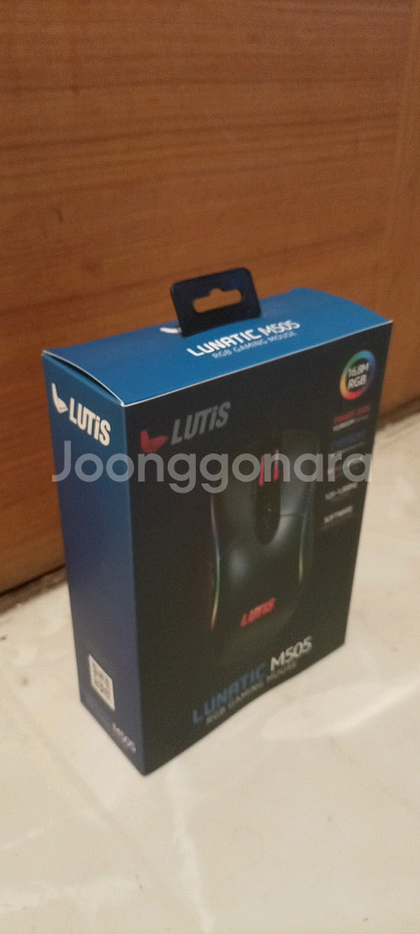 새상품) 루티스 Lunatic M505 RGB 마우스--0