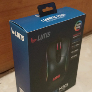새상품) 루티스 Lunatic M505 RGB 마우스