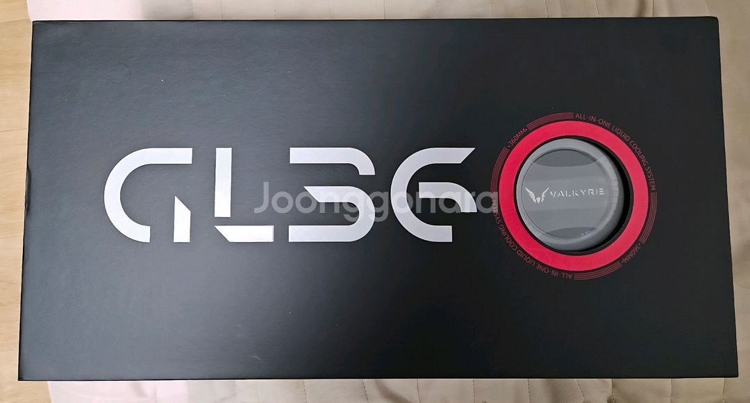 (미개봉) 발키리 GL360 블랙 수냉쿨러 팝니다.--9