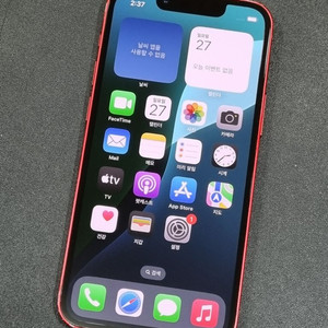 아이폰13미니 256GB 레드 배터리 86%