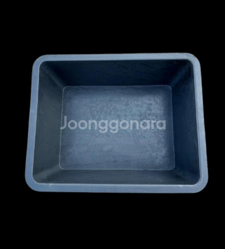 직사각 고무 다라, 화분, 고양이 배변판, 고무통--3