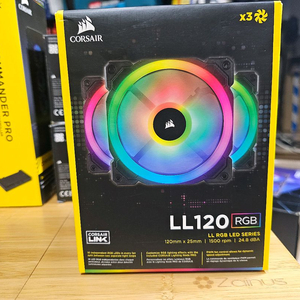 커세어 LL120 RGB 팬 새상품