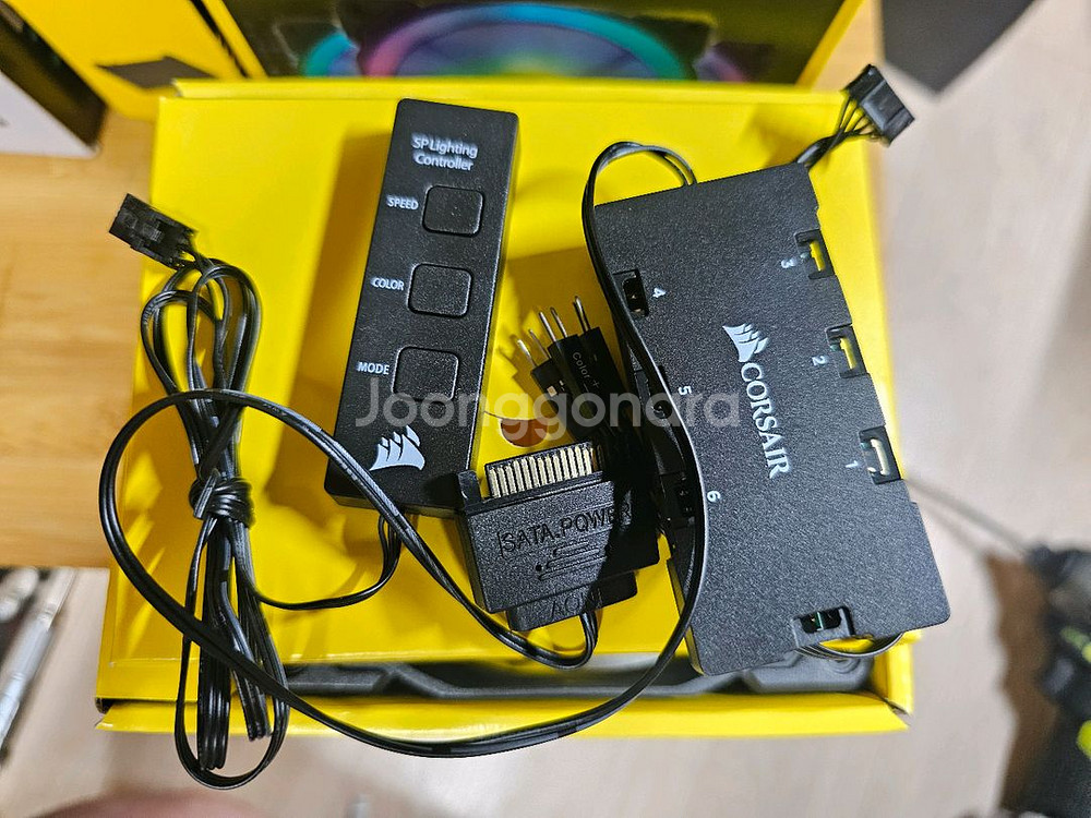 커세어 LL120 RGB 팬 새상품--3