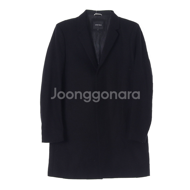 [L]안토니모라토 블랙 울 정장 싱글브레스티드코트--0