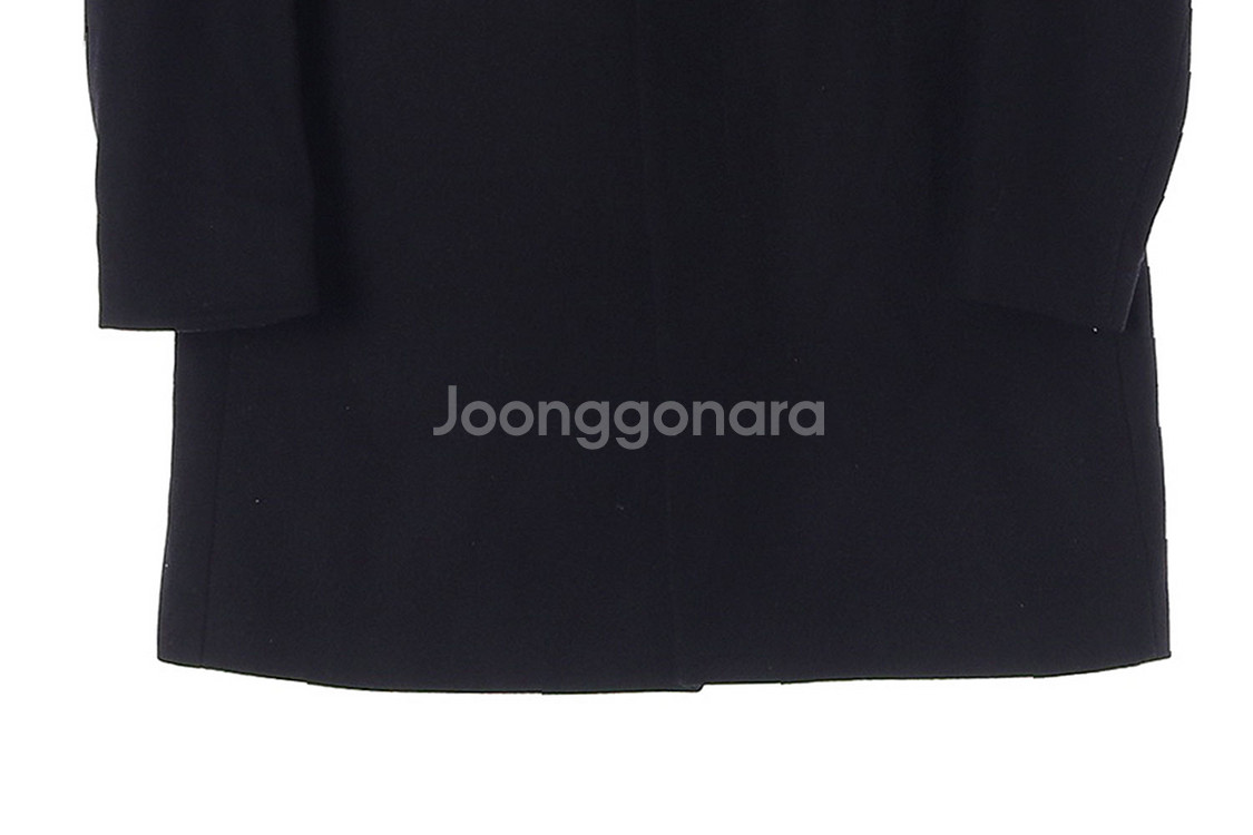 [L]안토니모라토 블랙 울 정장 싱글브레스티드코트--3
