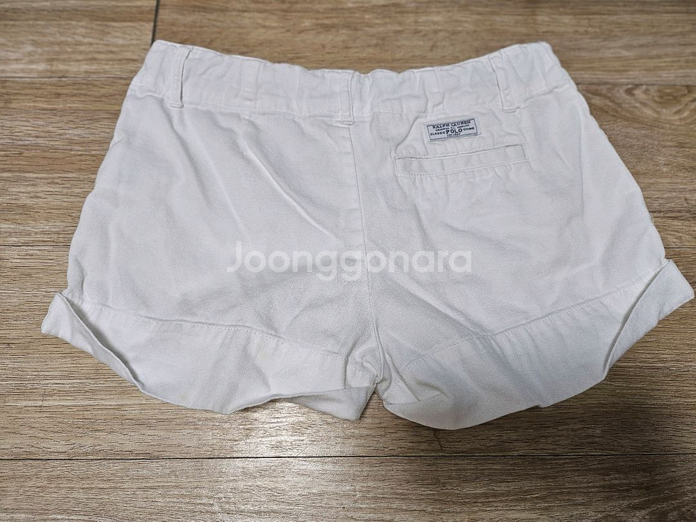랄프로렌 14 130~140사이즈추천 여아흰반바지 초등--1