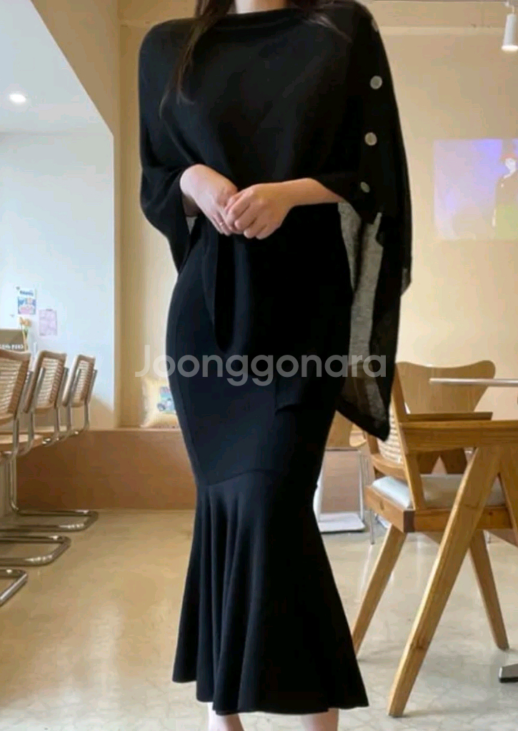 린넨 숄가디건(블랙=택달린새상품)--0