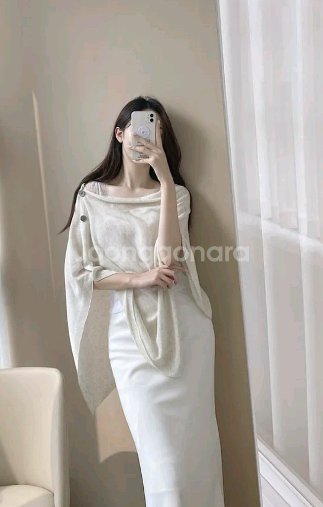 린넨 숄가디건(블랙=택달린새상품)--2
