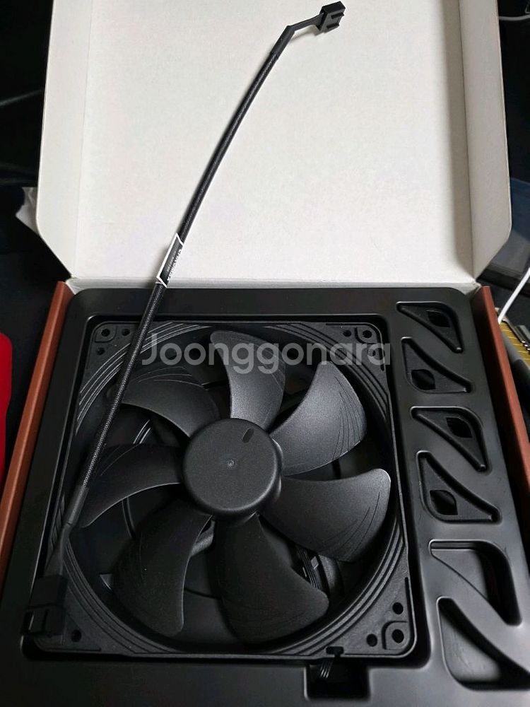 녹투아 블랙 120mm 3개, 140mm 1개 일괄--3