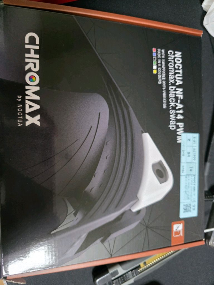 녹투아 블랙 120mm 3개, 140mm 1개 일괄--2