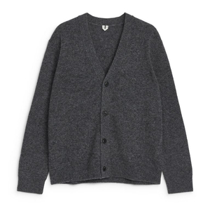 아르켓 25SS 브이넥 울 100% 가디건 - XS