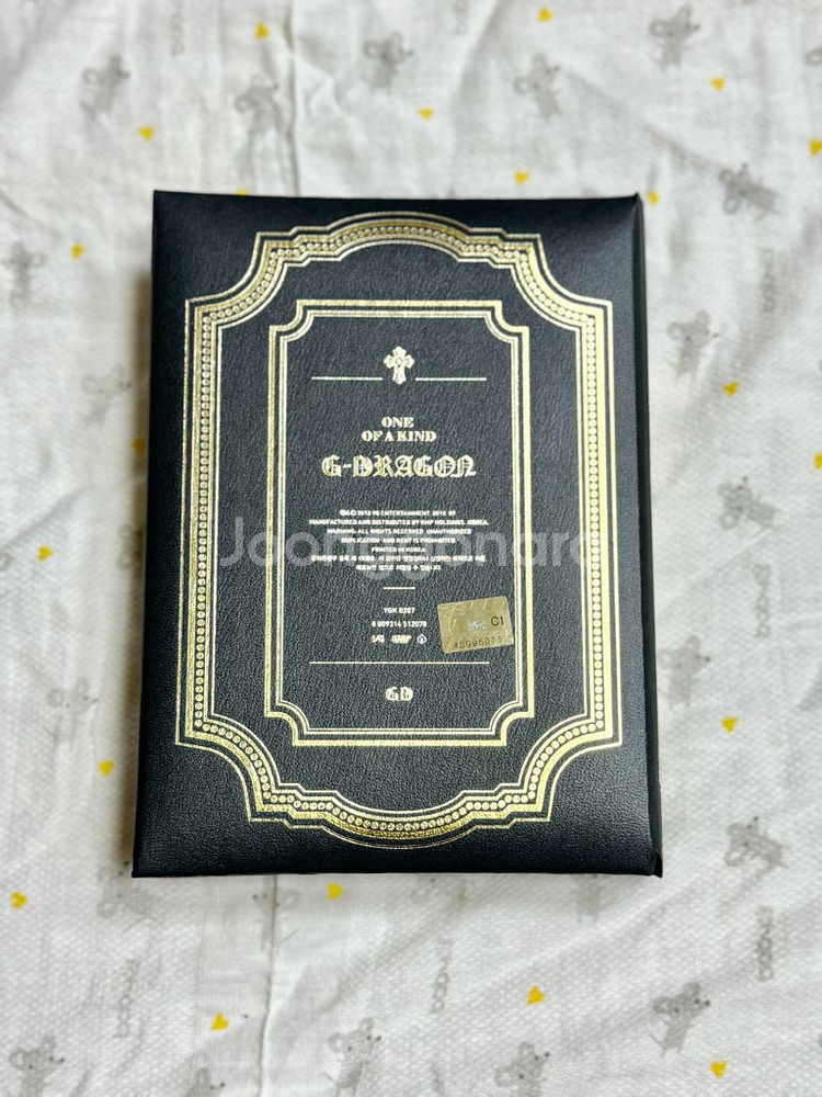 빅뱅 지디 원오브어카인드 CD 앨범 골드 / 브론즈--2
