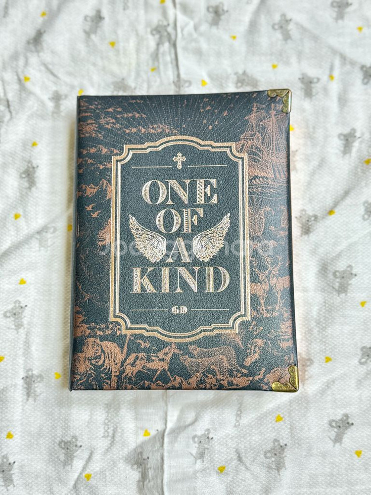 빅뱅 지디 원오브어카인드 CD 앨범 골드 / 브론즈--3