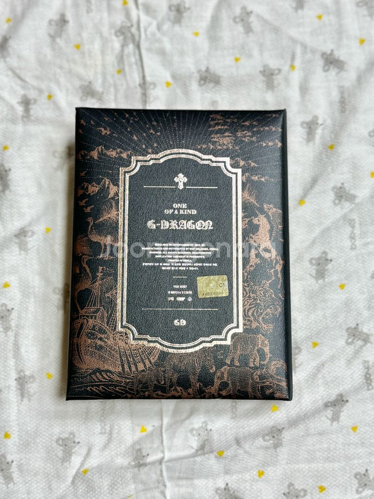 빅뱅 지디 원오브어카인드 CD 앨범 골드 / 브론즈--5