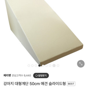체리펫 강아지 대형튼튼한 슬라이드형 계단