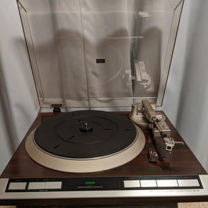 작동 확인 Denon DP-51F 완전 자동 턴테이블