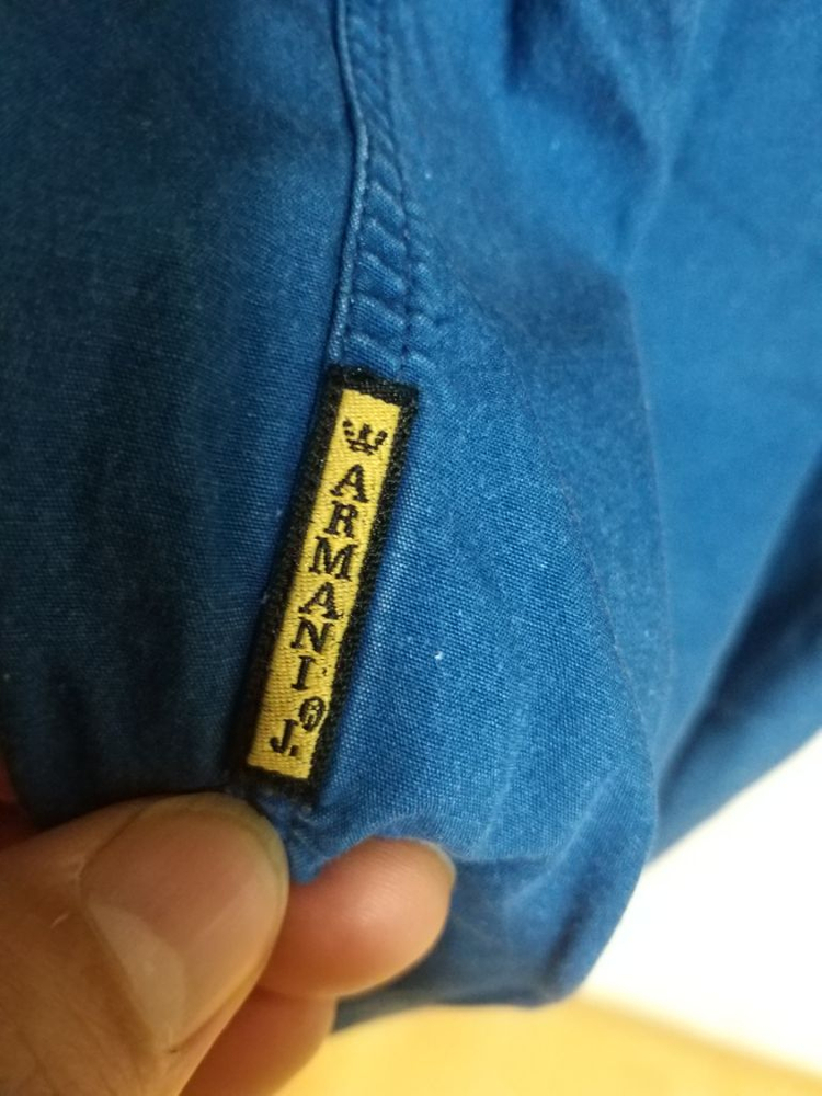 아르마니진 워크웨어 데님셔츠(오버핏110-125) 이미지