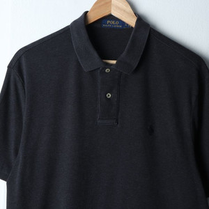 ,(L-XL) 폴로 랄프로렌 반팔 카라 티셔츠 그레이