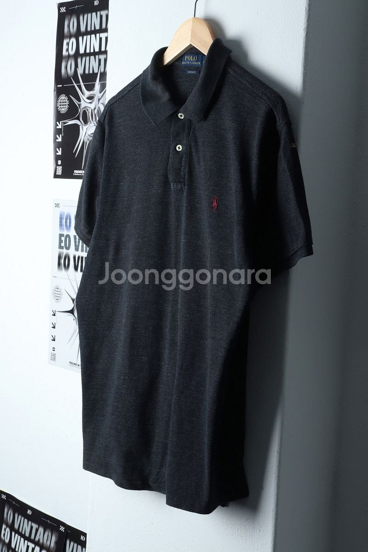 (XL-2XL) 폴로 랄프로렌 반팔 카라 티셔츠 포니--3